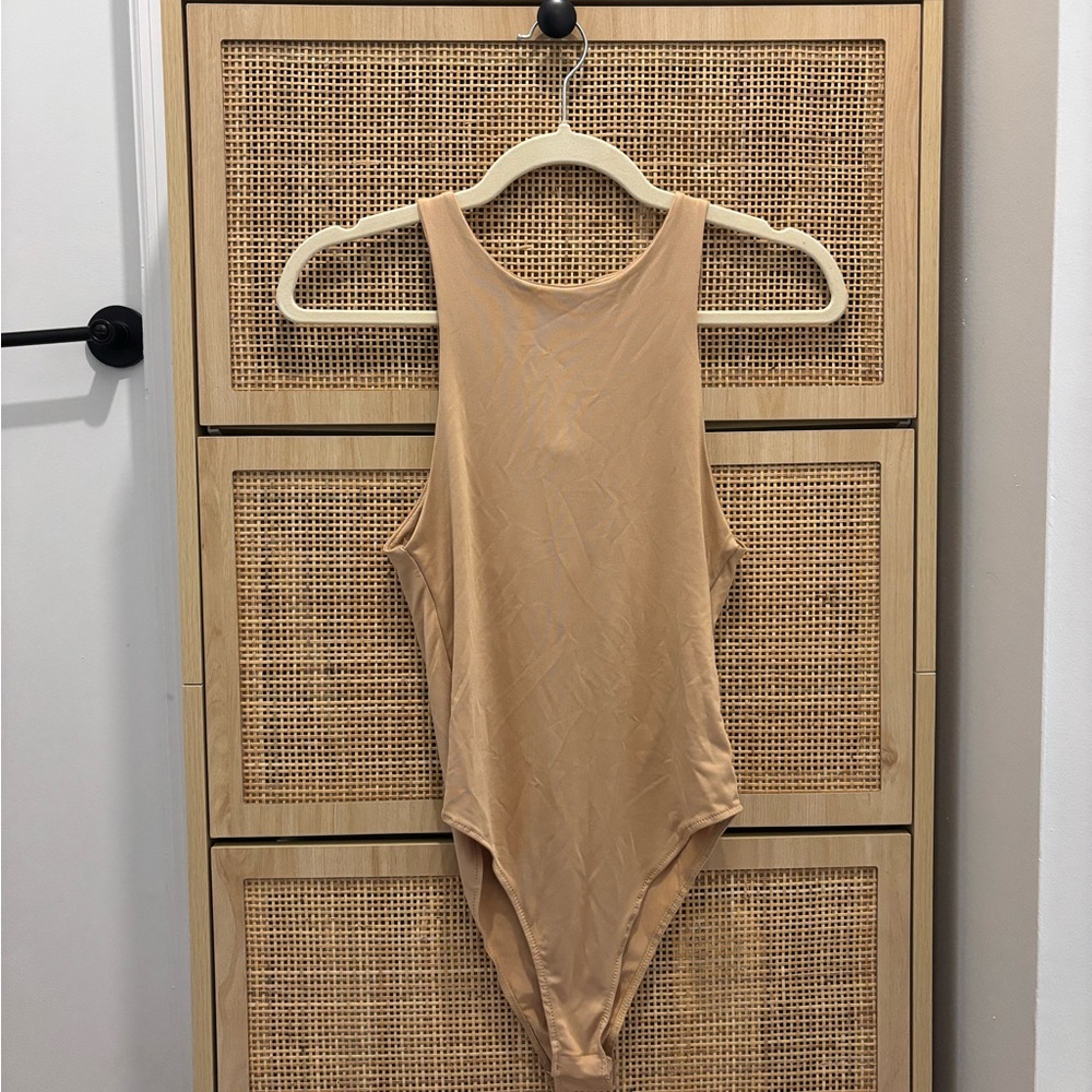 Amazon high neck polyester basic bodysuit - Picture 6 of 11